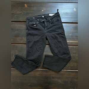 Women's Black Jeans - Rag and Bone - Black 29